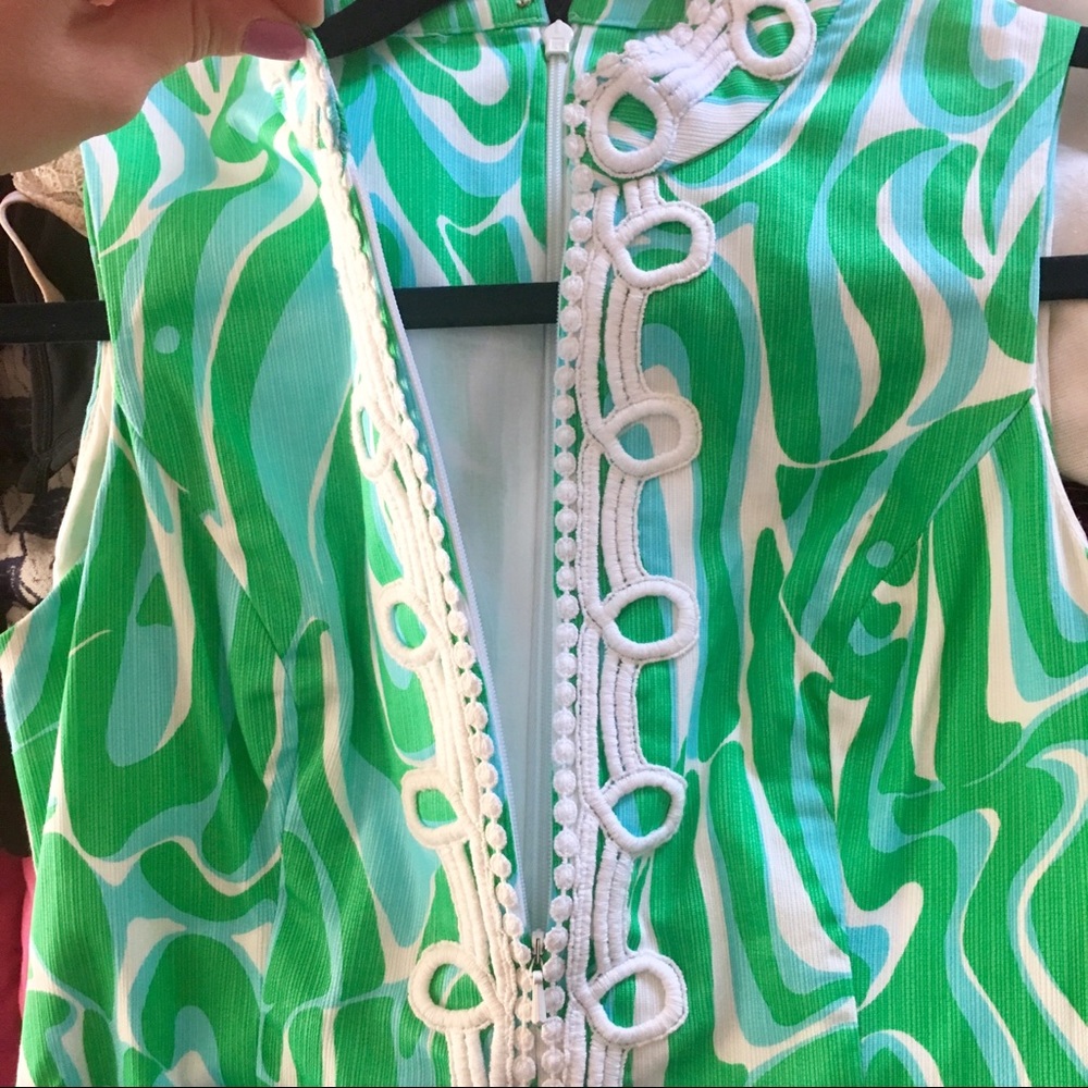 Lilly Pulitzer Alexa Shift Dress Size 0 - Picture 6 of 8